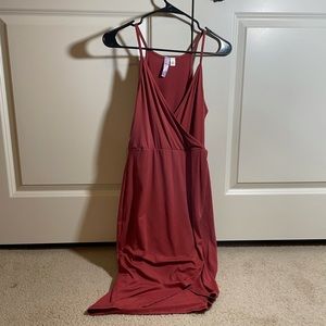 Francesa’s Burnt Orange Midi Dress